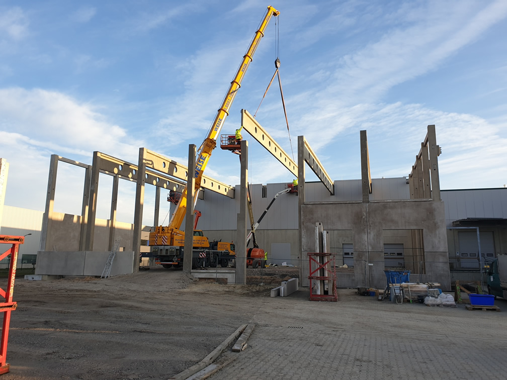 Es geht zügig voran Foto: Es geht zügig voran