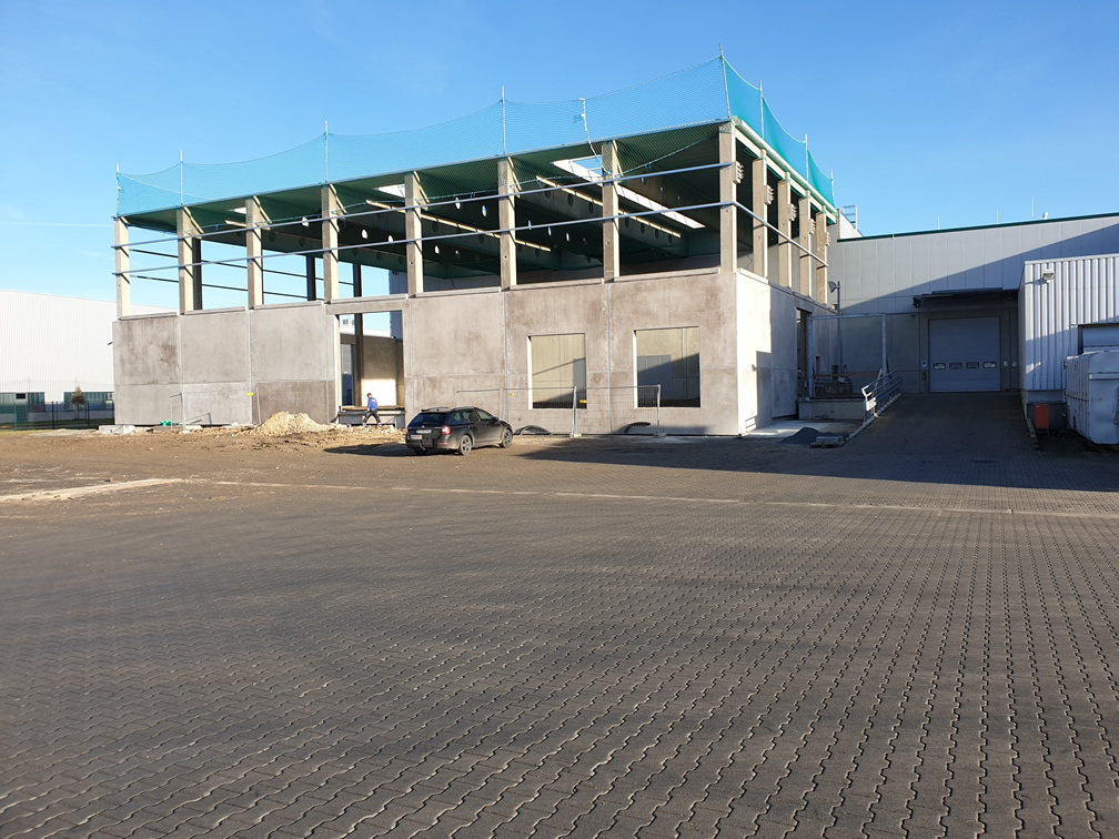 Der Rohbau ist fast fertig Foto: Der Rohbau ist fast fertig